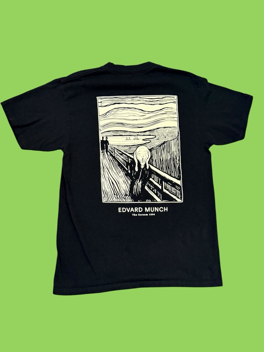 Edward Munch The Scream Brandmakers Shirt Small